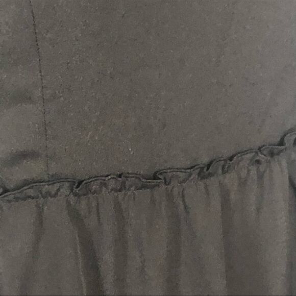 BCBGeneration Little Black Dress Sweetheart Neckline Colorblock Trim Size 10 - Picture 7 of 14